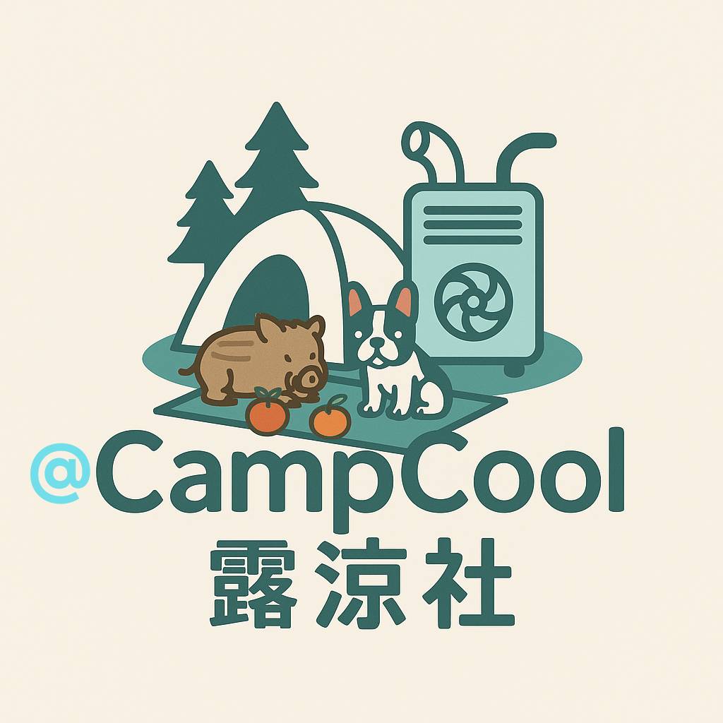 露涼社 CampCool Logo