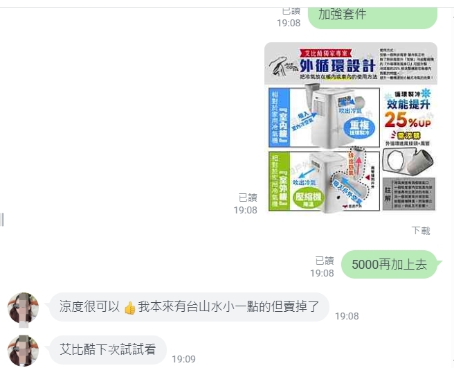 露友好評：涼度很可以